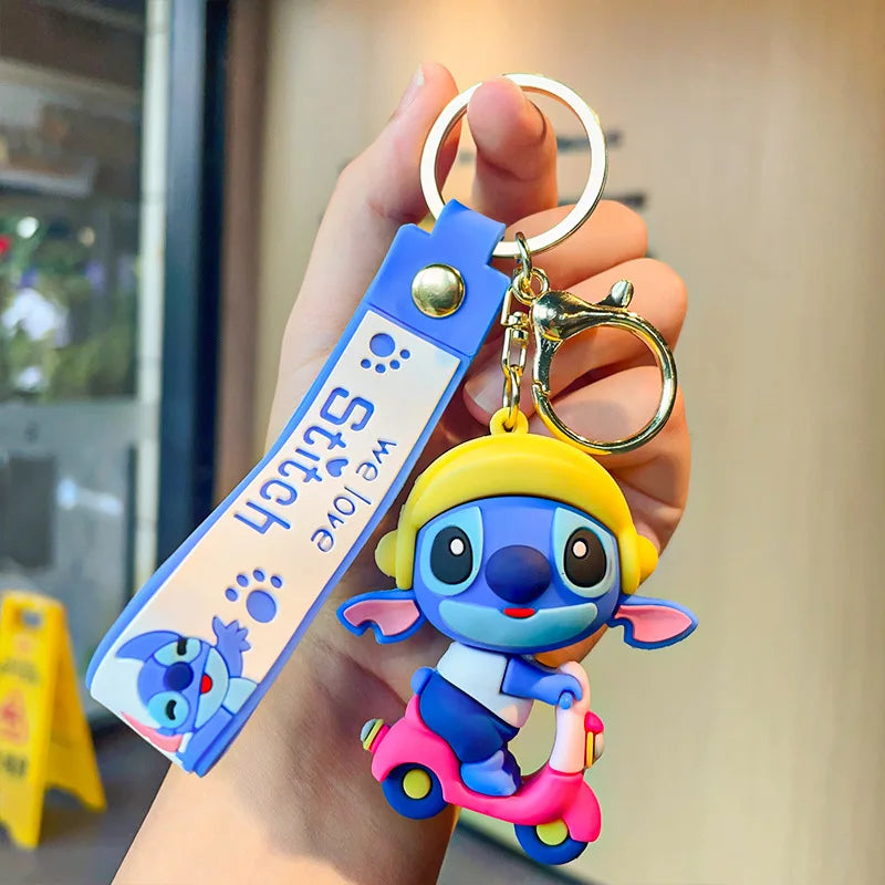 Charming Anime & Cartoon Keychains – Collectible Set