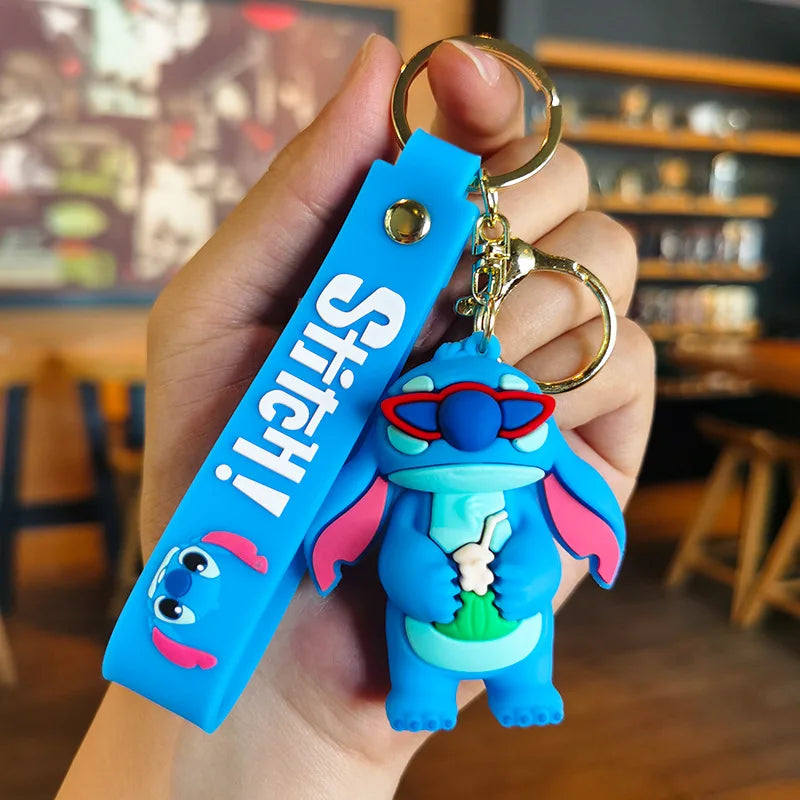 Charming Anime & Cartoon Keychains – Collectible Set