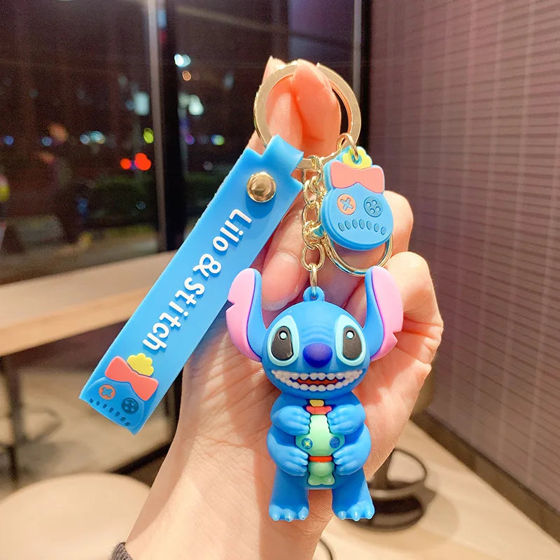 Charming Anime & Cartoon Keychains – Collectible Set