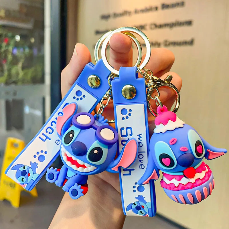 Adorable Toon Ears & Island Crew – Anime Style Keychain Collection