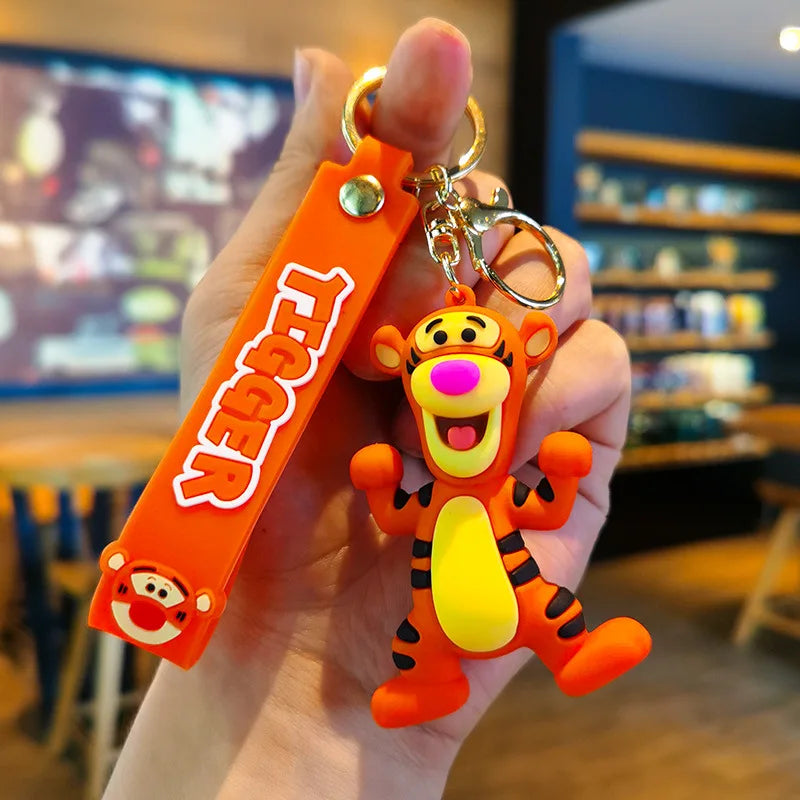 Charming Anime & Cartoon Keychains – Collectible Set