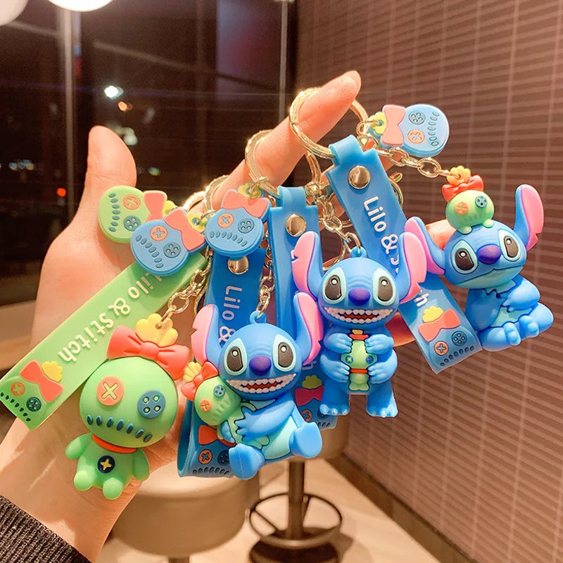 Classic Cat & Mouse Duo Keychains