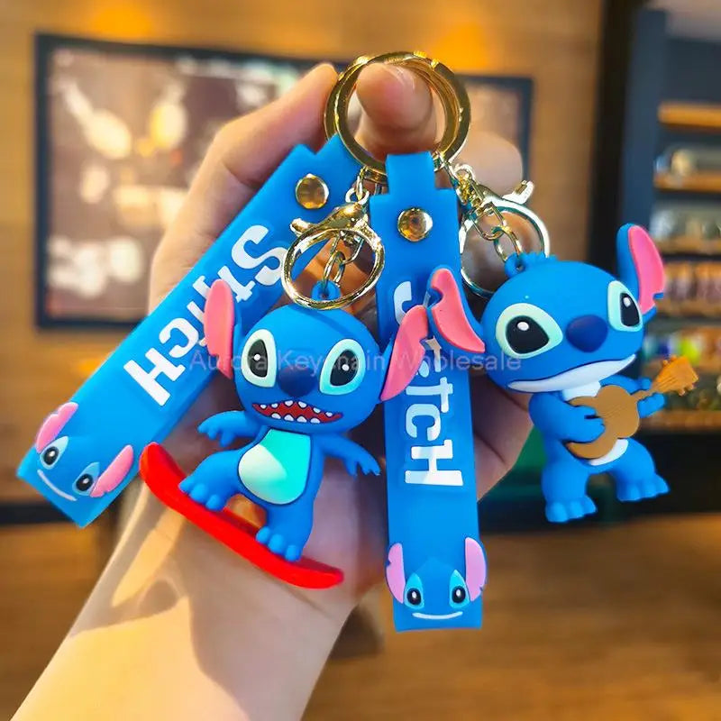 Charming Anime & Cartoon Keychains – Collectible Set