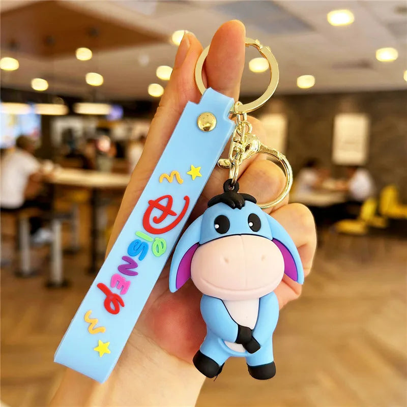 Charming Anime & Cartoon Keychains – Collectible Set