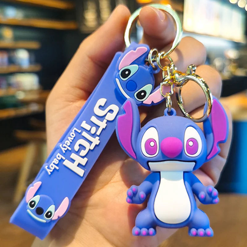 Charming Anime & Cartoon Keychains – Collectible Set