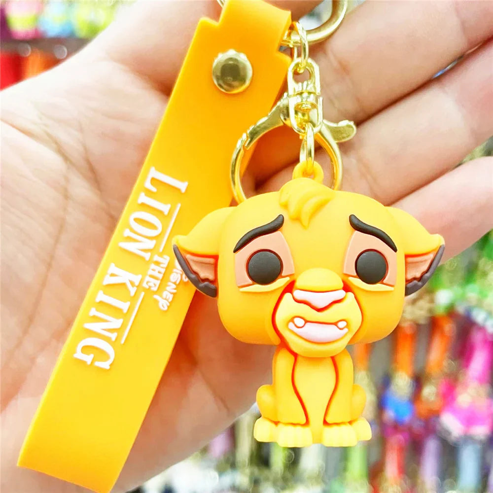 Charming Anime & Cartoon Keychains – Collectible Set