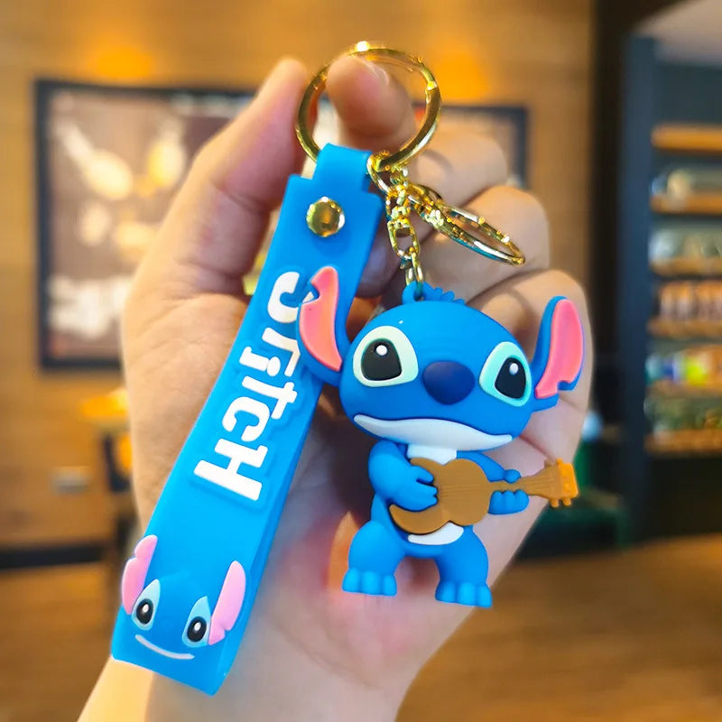 Charming Anime & Cartoon Keychains – Collectible Set