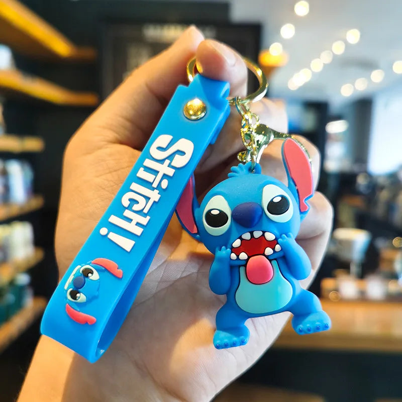 Charming Anime & Cartoon Keychains – Collectible Set