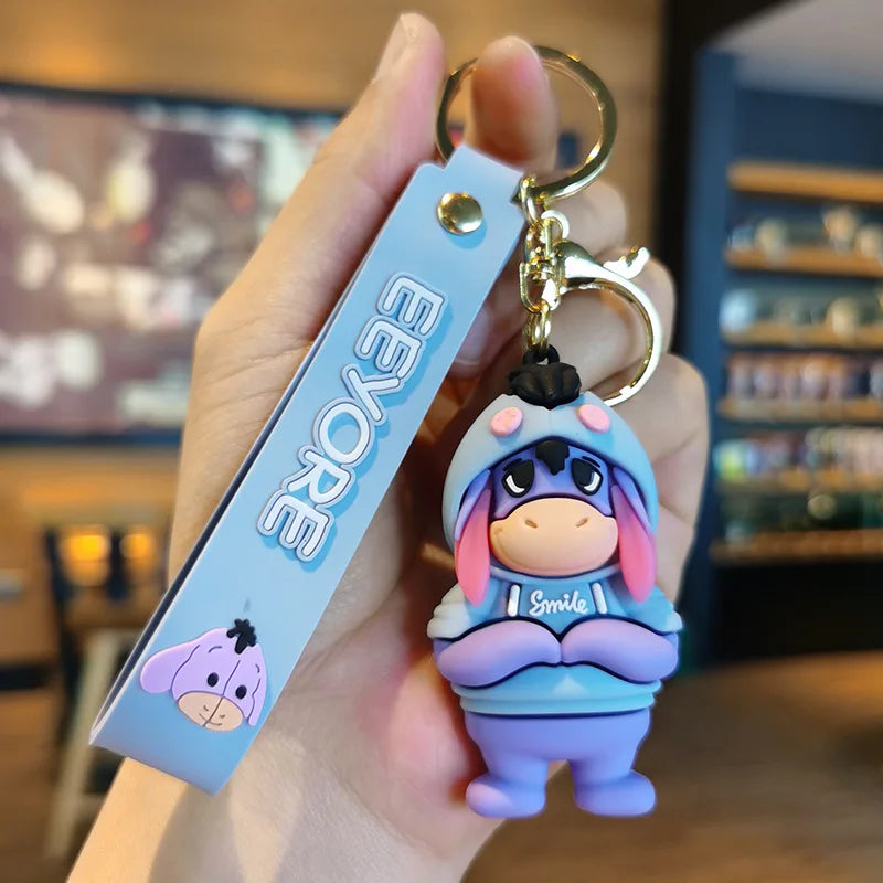 Charming Anime & Cartoon Keychains – Collectible Set