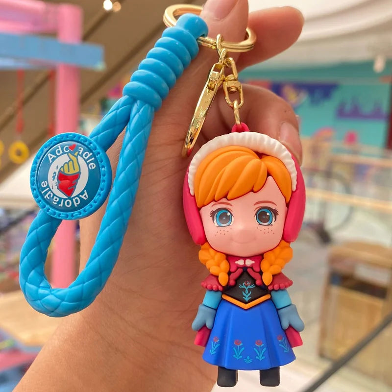 Charming Anime & Cartoon Keychains – Collectible Set