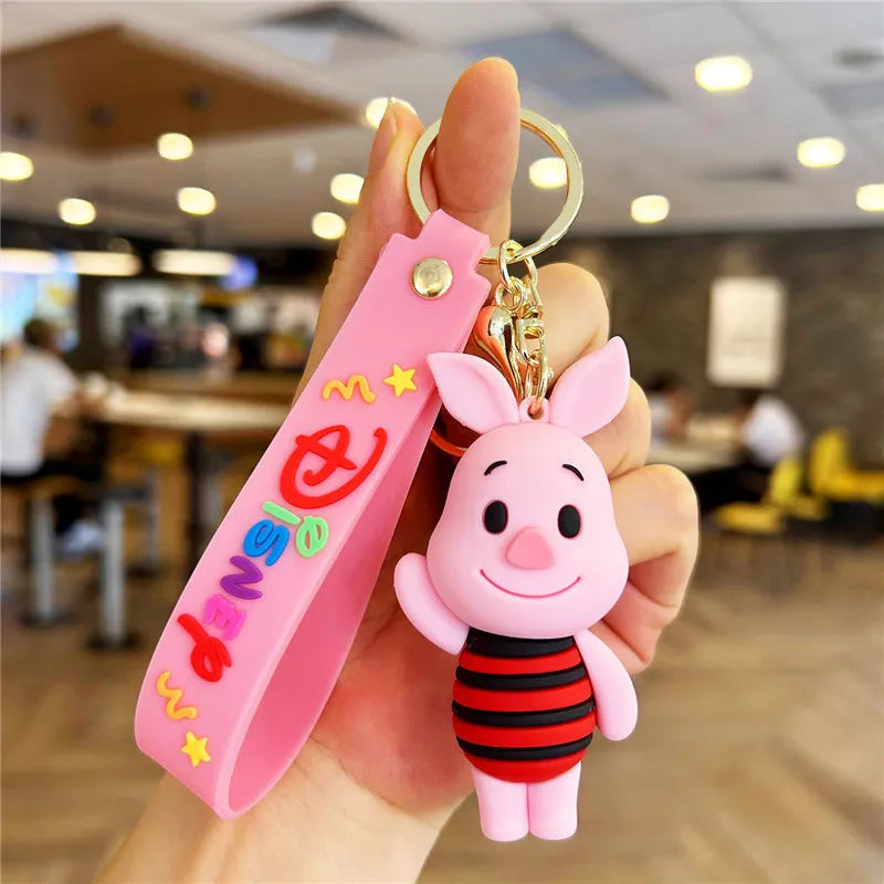 Charming Anime & Cartoon Keychains – Collectible Set