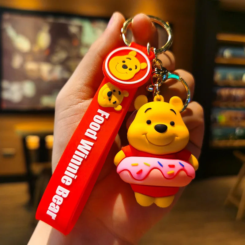 Charming Anime & Cartoon Keychains – Collectible Set