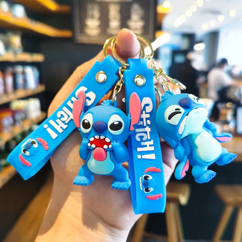 Charming Anime & Cartoon Keychains – Collectible Set