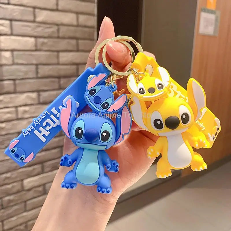 Charming Anime & Cartoon Keychains – Collectible Set