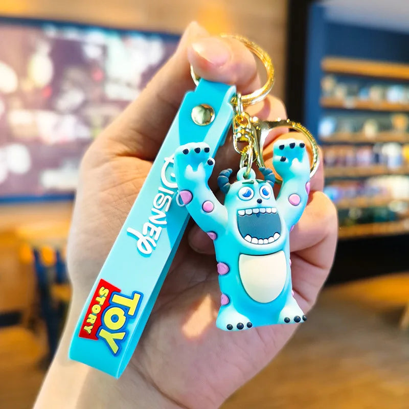 Charming Anime & Cartoon Keychains – Collectible Set
