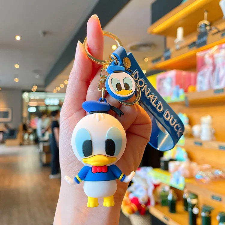 Charming Anime & Cartoon Keychains – Collectible Set