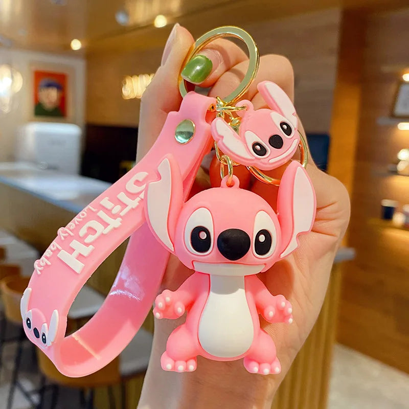 Charming Anime & Cartoon Keychains – Collectible Set