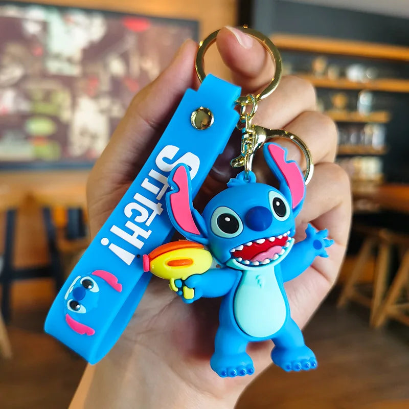 Charming Anime & Cartoon Keychains – Collectible Set