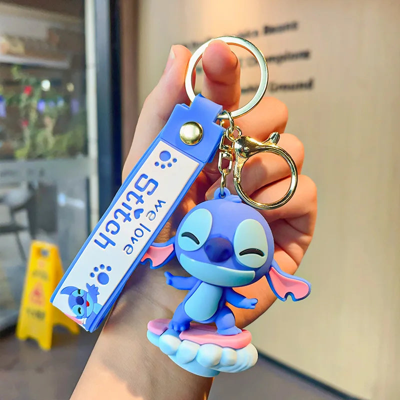 Charming Anime & Cartoon Keychains – Collectible Set