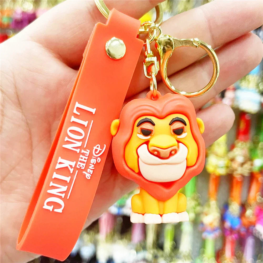 Charming Anime & Cartoon Keychains – Collectible Set