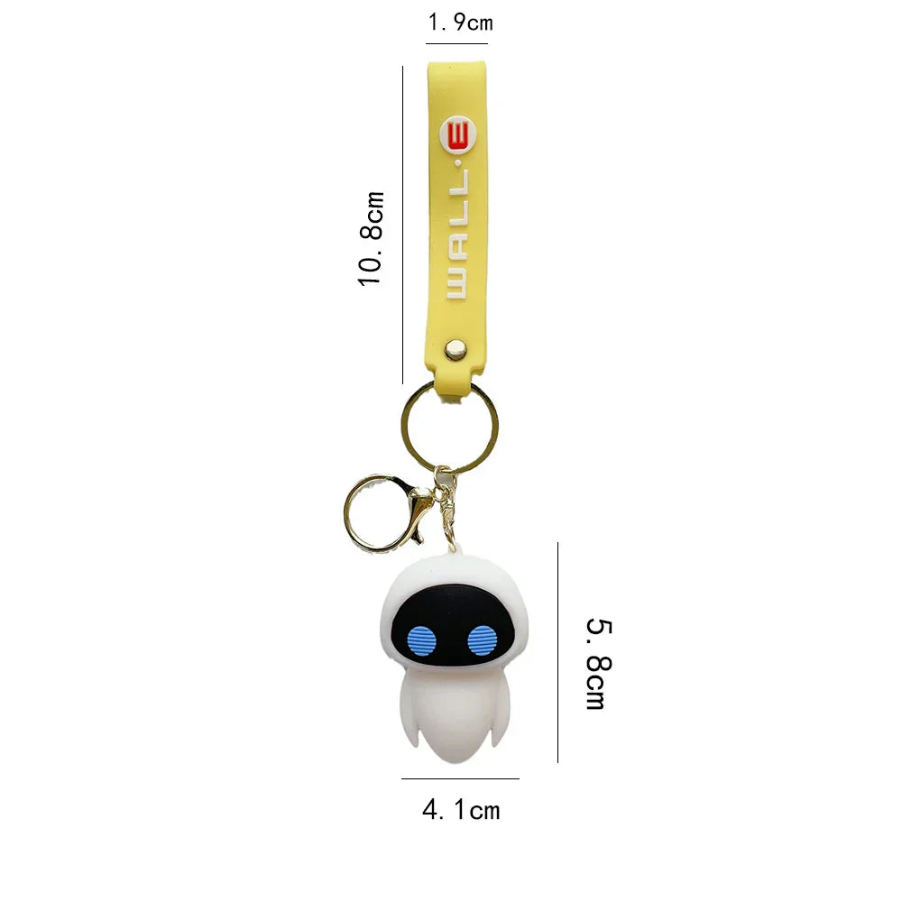 Adorable Space Robots Keychains