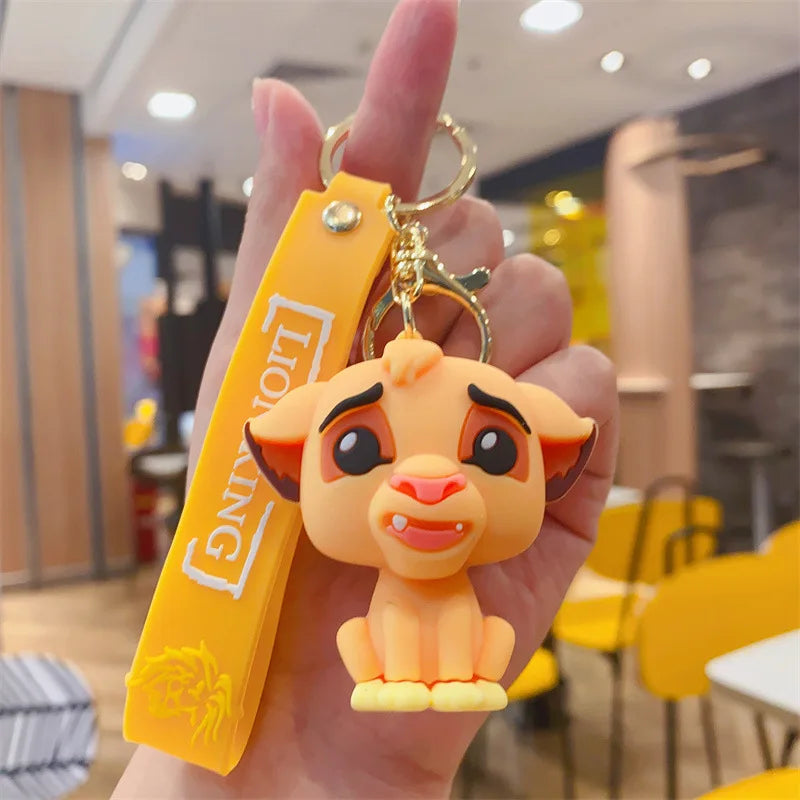 Charming Anime & Cartoon Keychains – Collectible Set