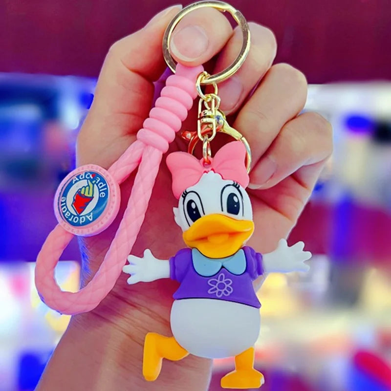 Charming Anime & Cartoon Keychains – Collectible Set