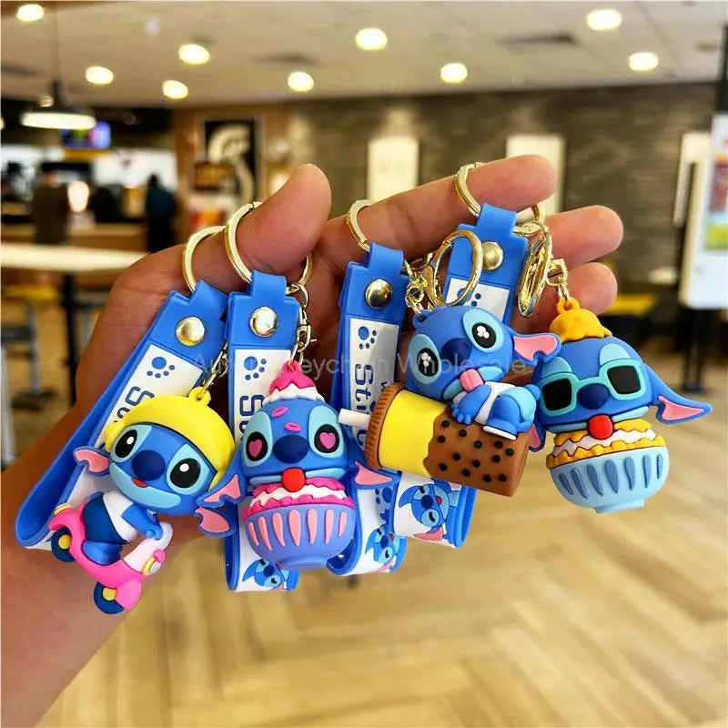 Charming Anime & Cartoon Keychains – Collectible Set