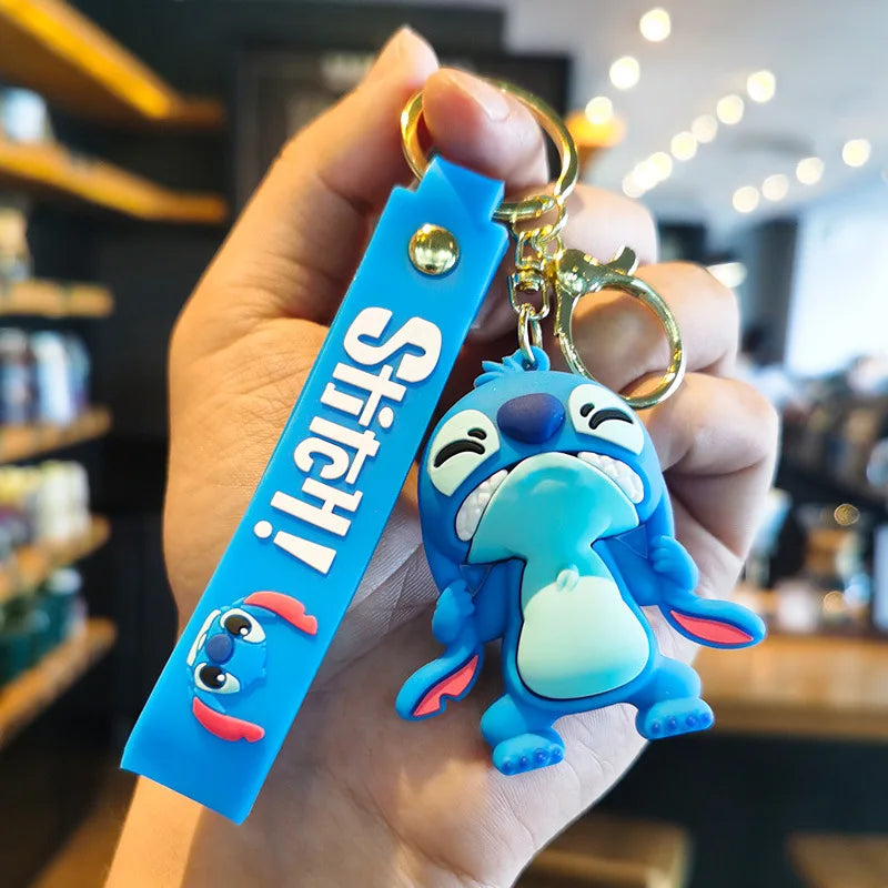 Charming Anime & Cartoon Keychains – Collectible Set