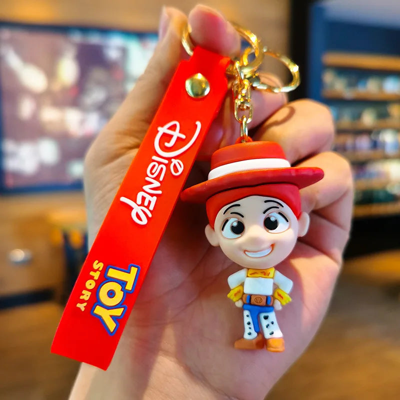 Charming Anime & Cartoon Keychains – Collectible Set