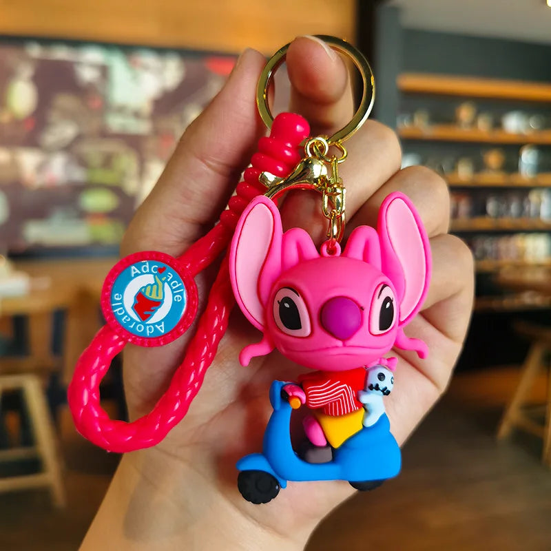 Charming Anime & Cartoon Keychains – Collectible Set