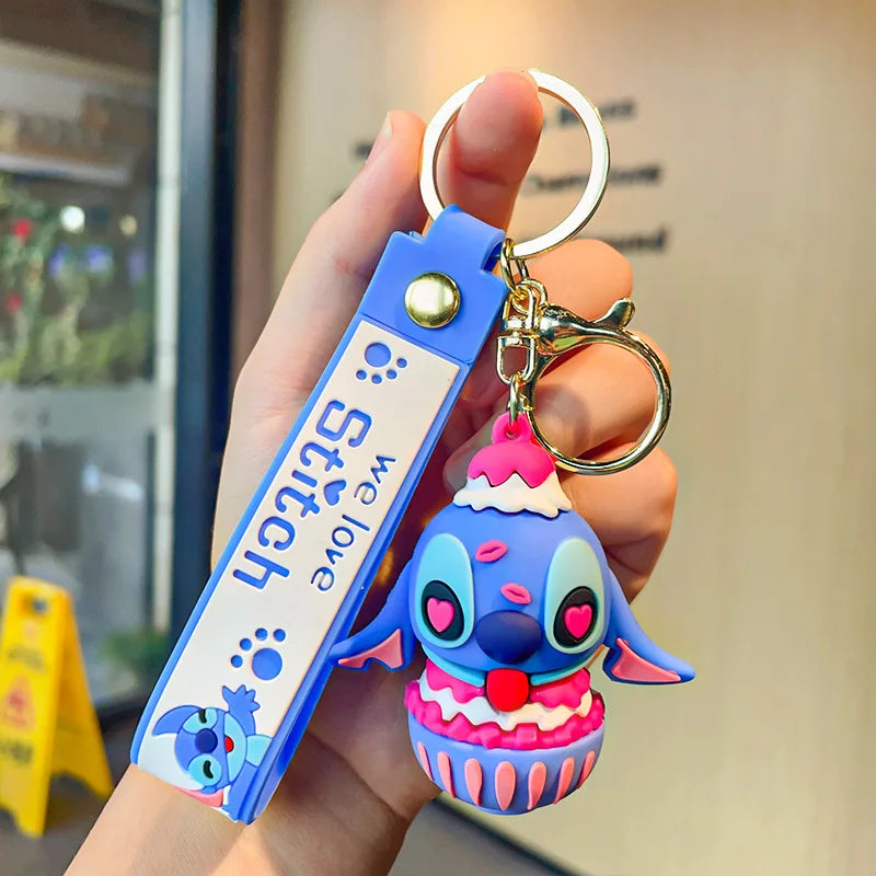 Charming Anime & Cartoon Keychains – Collectible Set