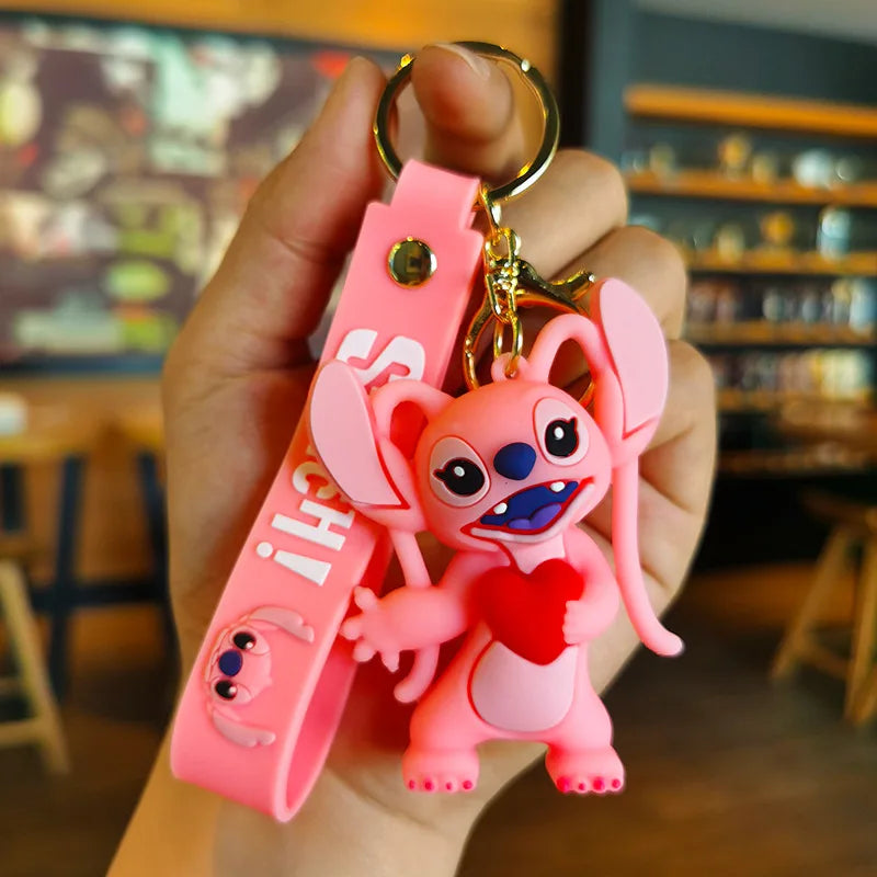 Charming Anime & Cartoon Keychains – Collectible Set