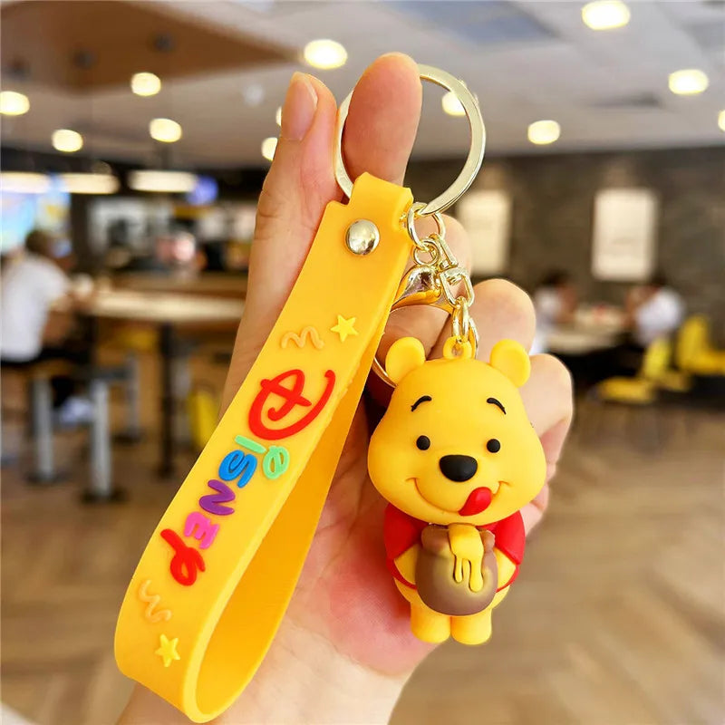 Charming Anime & Cartoon Keychains – Collectible Set