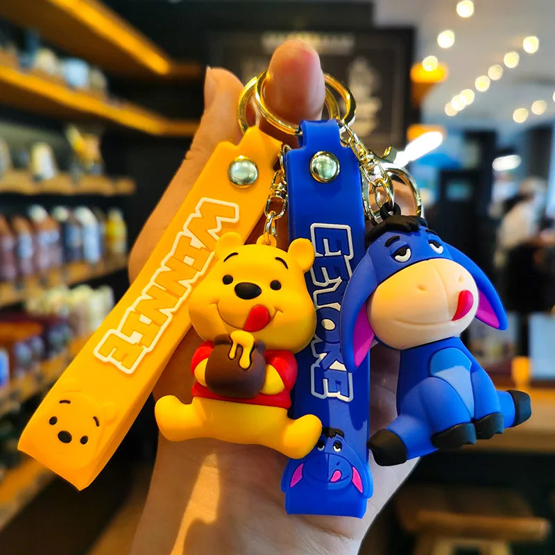 Charming Anime & Cartoon Keychains – Collectible Set