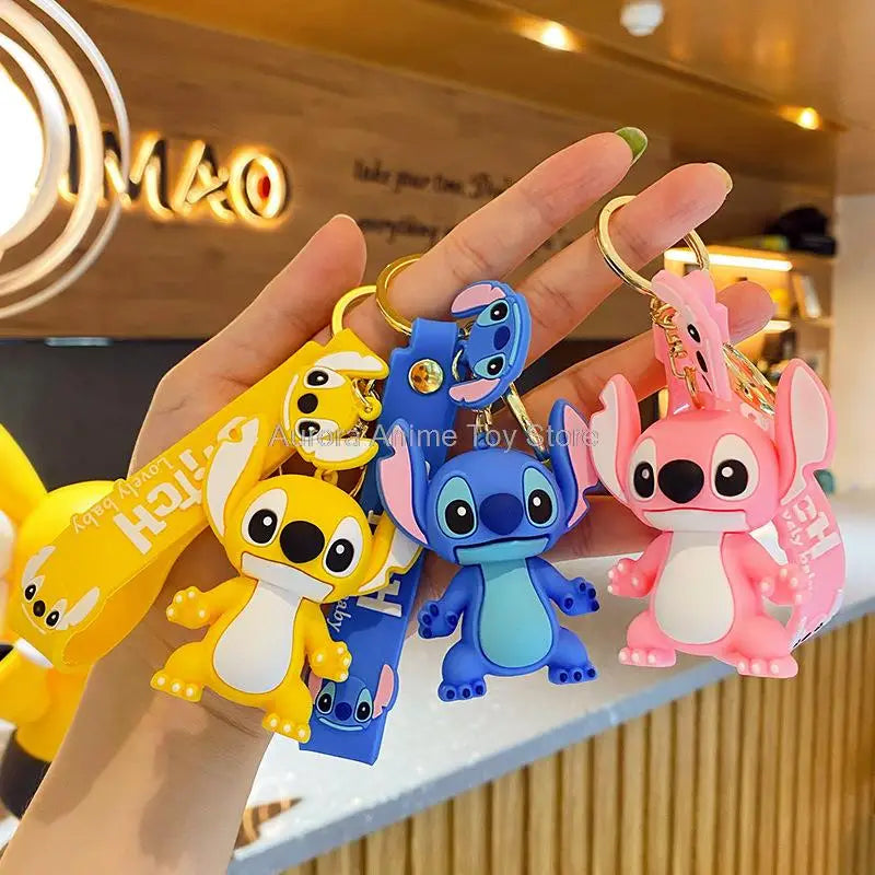 Charming Anime & Cartoon Keychains – Collectible Set