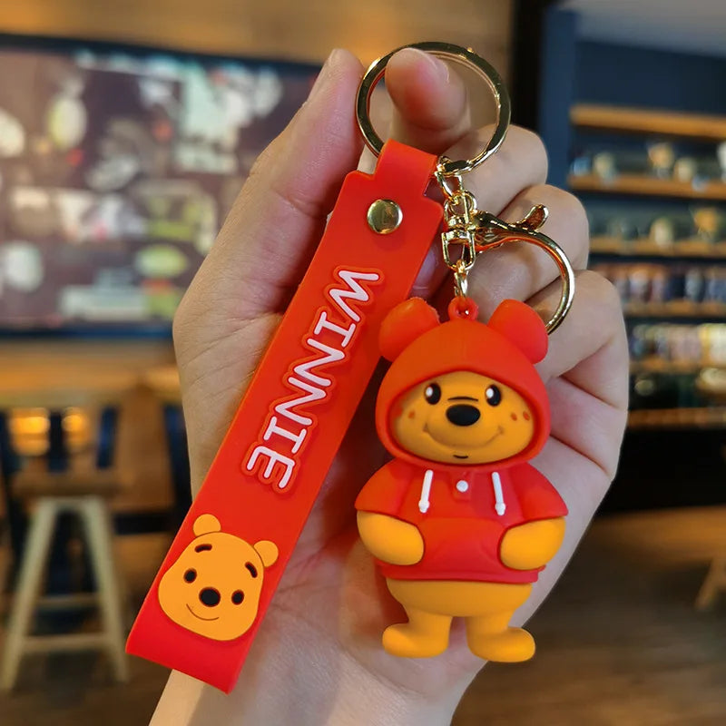 Charming Anime & Cartoon Keychains – Collectible Set