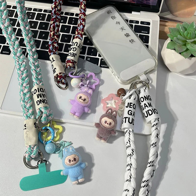 Labubu Bow Keychain