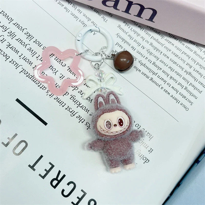 Labubu Bow Keychain