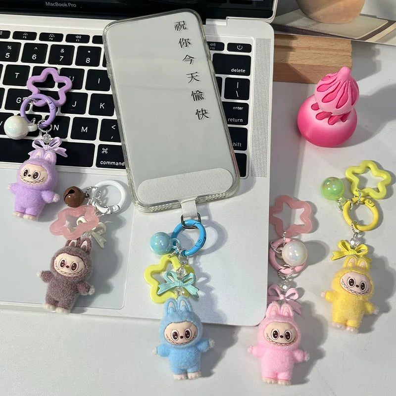 Labubu Bow Keychain