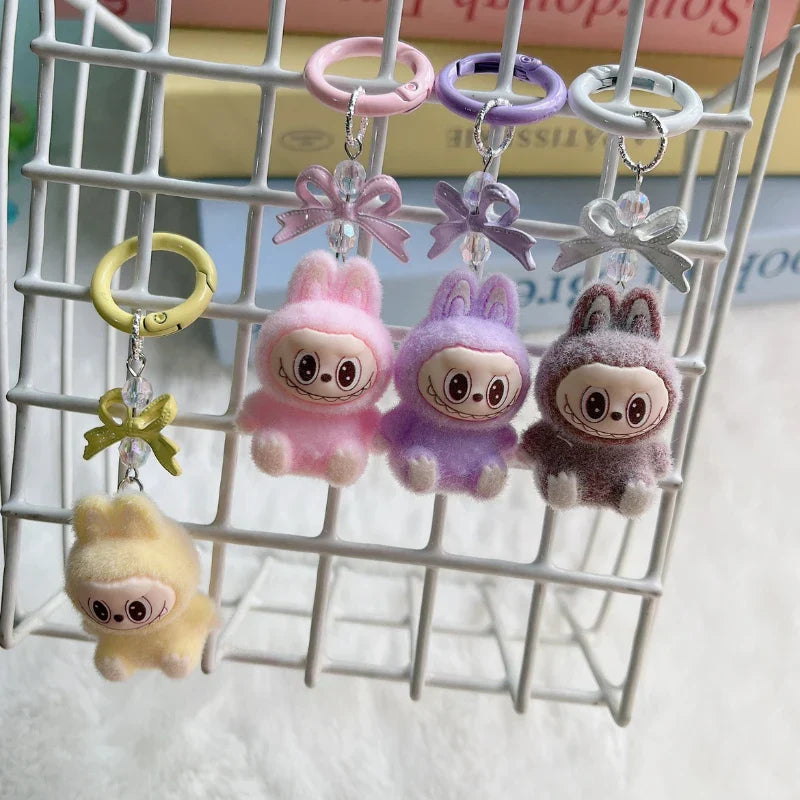 Labubu Bow Keychain