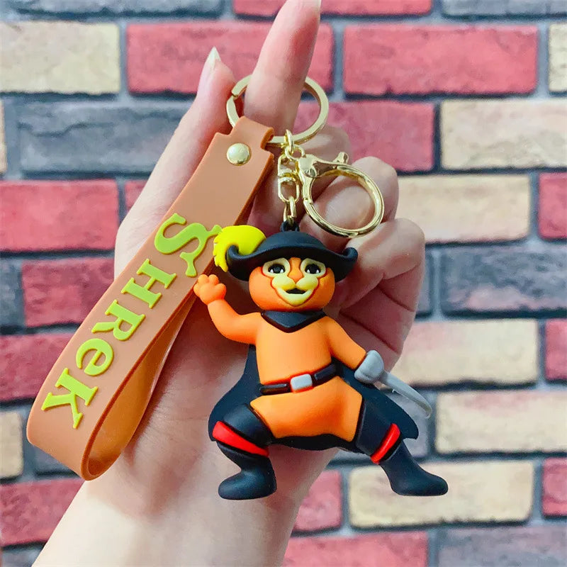 Special Green Monster Family Keychain