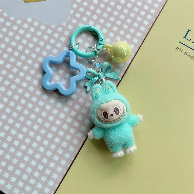 Labubu Bow Keychain