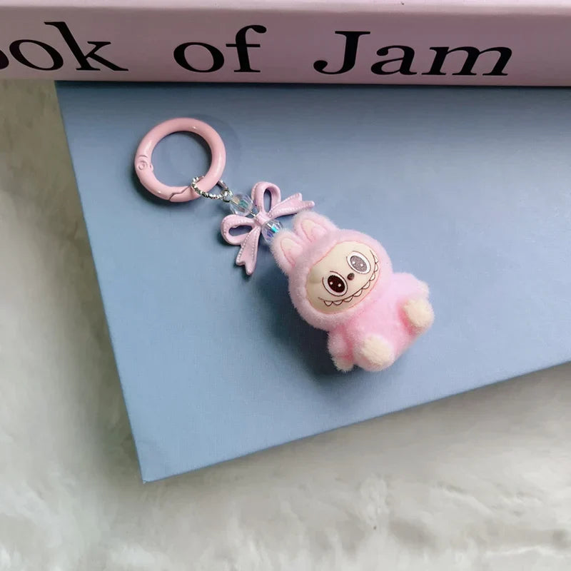 Labubu Bow Keychain