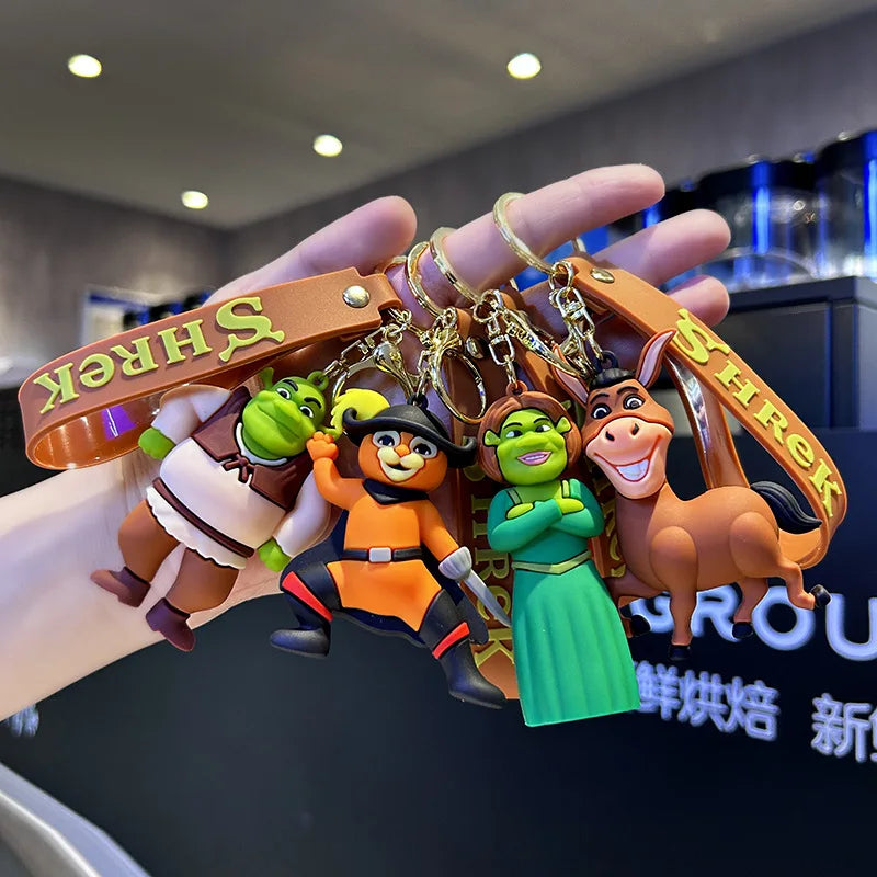 Special Green Monster Family Keychain